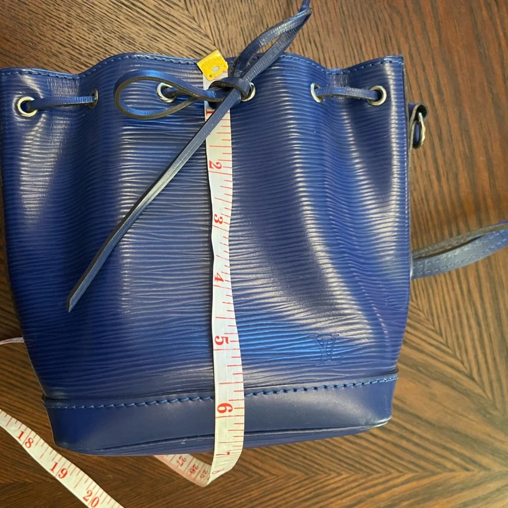 Louis Vuitton Noe Handbag Epi Leather Nano Blue AR1146 - Picture 8 of 10